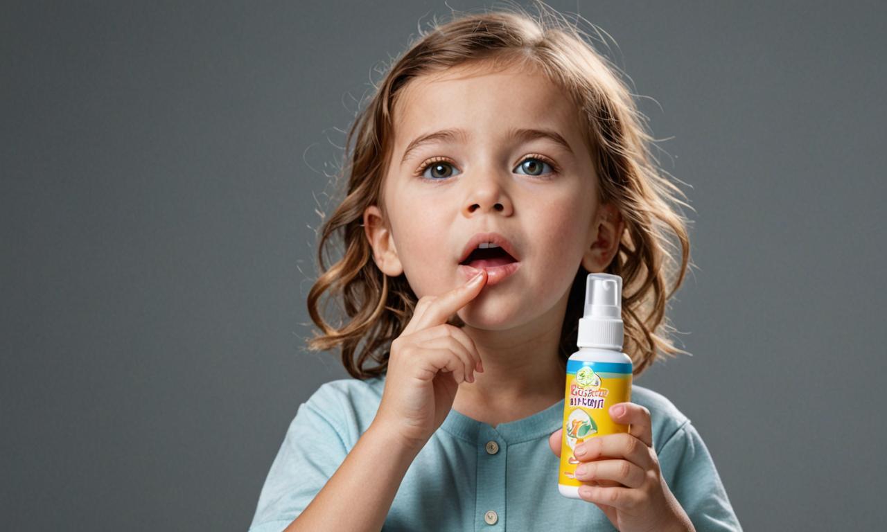 Cel mai bun spray de gat pentru copii